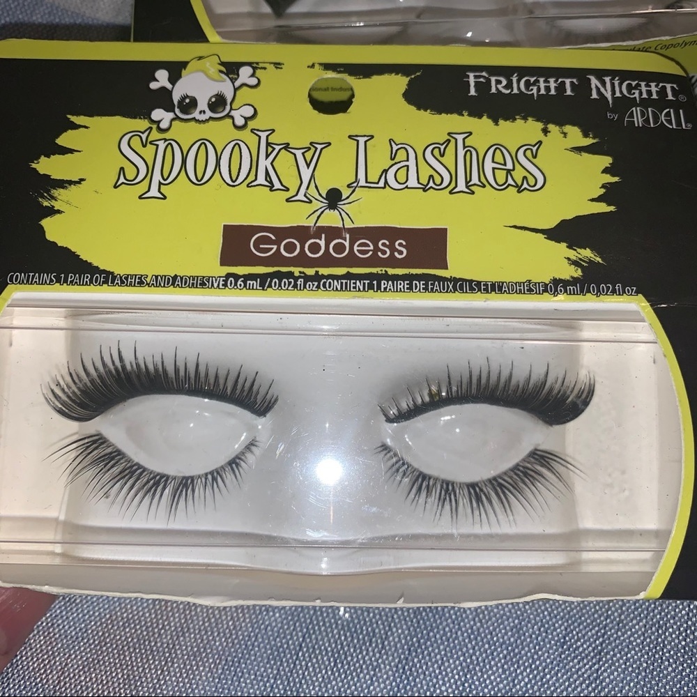 FRIGHT NIGHT BY‎ ARDELL spooky lashes GODDESS - Picture 3 of 3